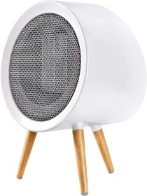 Portable Space Heater for Indoor Use, 1000W/600W Small Electric Desk Heater for Bedroom or Office, 2s PTC Ceramic Heating