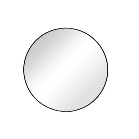 Black Round Small Decorative Wall Mirror for Bathroom or Living Room