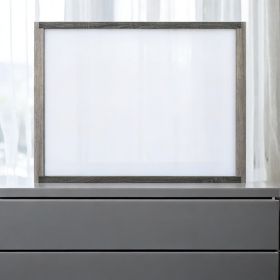 Jehoram Gray Finish Mirror
