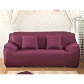 Solid Corner Sofa Covers Couch Slipcovers Elastica Material Sofa Skin Protector Cover Sofa Armchair (Option: 18-Pillowcase×2)