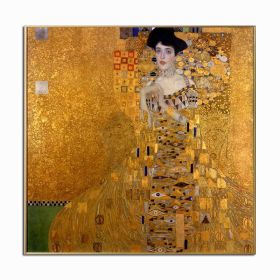 Abstract Gustav Klimt Tear Oil Painting On Canvas Famous Posters And Prints Wall Art Picture For Living Room Home Design No Frame (size: 90x90cm)